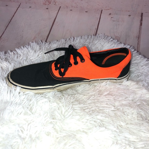 vans classic orange